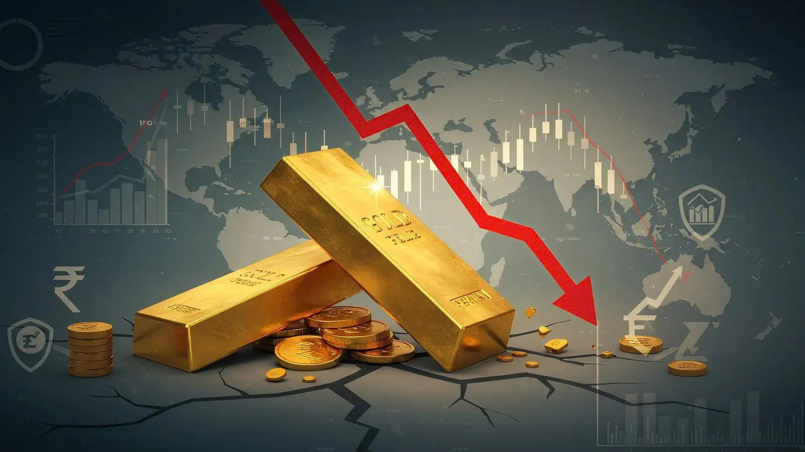 Vàng thủng ngưỡng 4.000 USD khi phá giá tiền tệ sụp đổ sau hai năm thống trị!